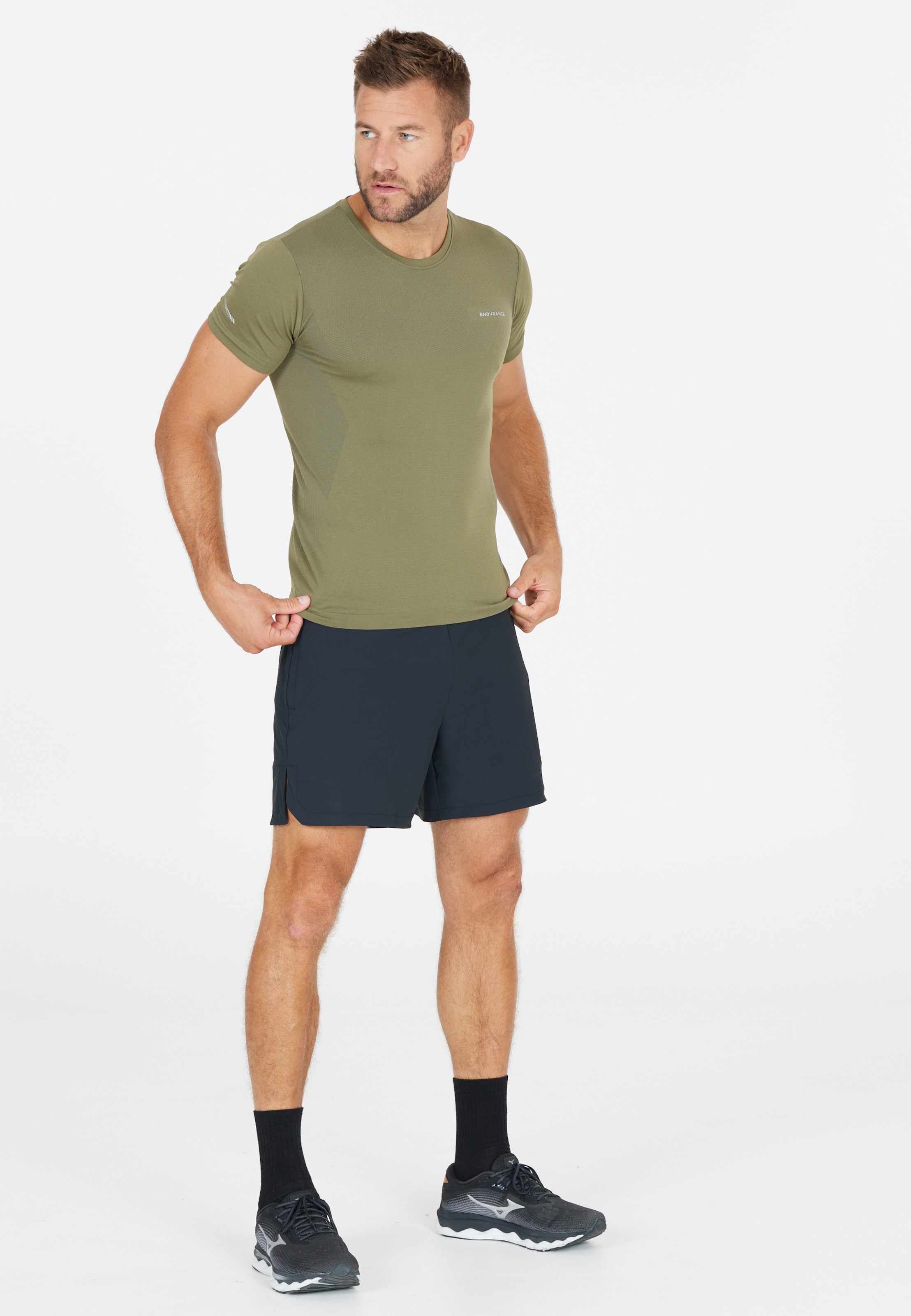 YOU | in Funktionsshirt Khaki ENDURANCE ABOUT \'Jaro\'