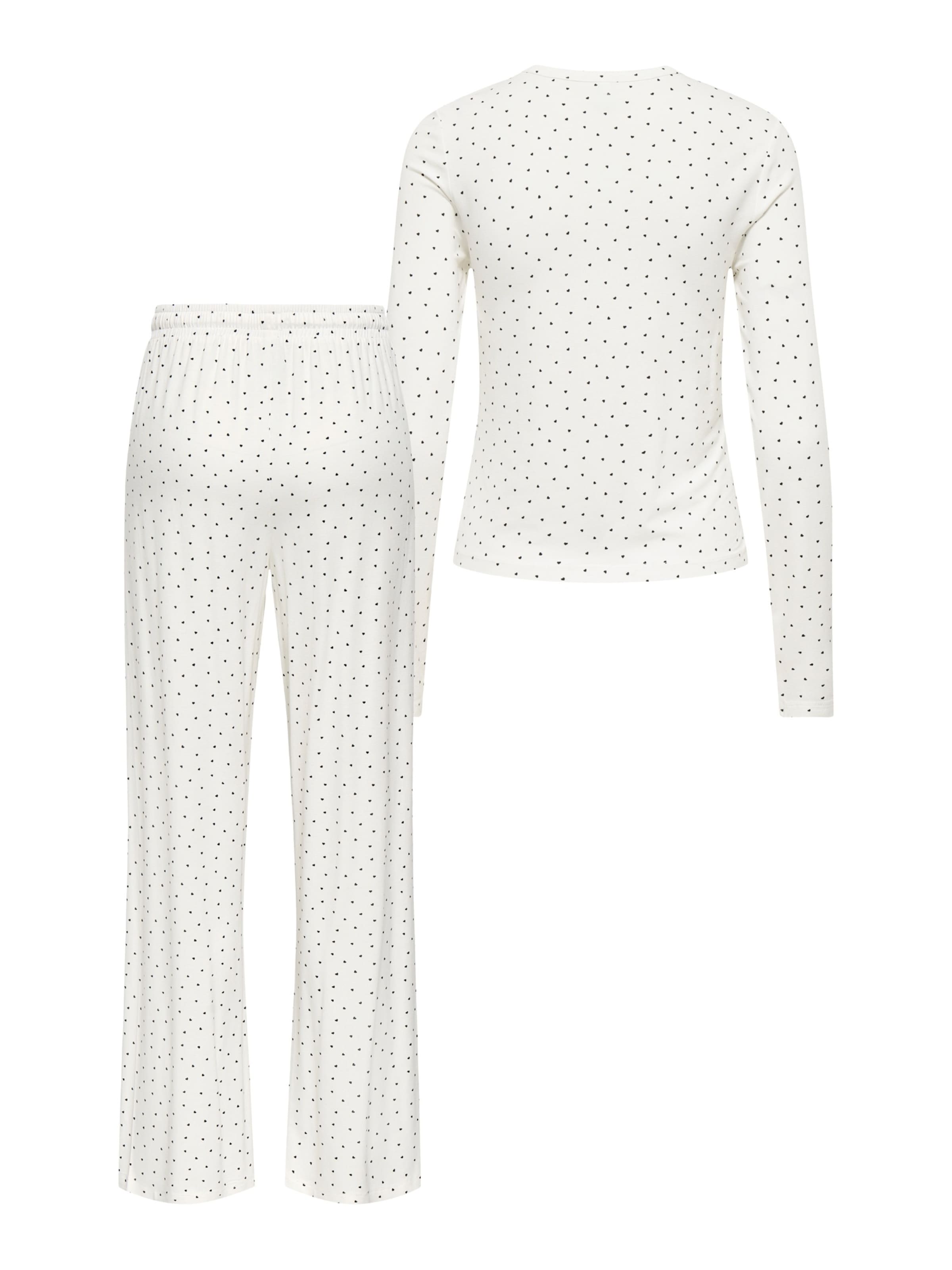 Only Maternity Pyjama 'OLMNINA' in Wit