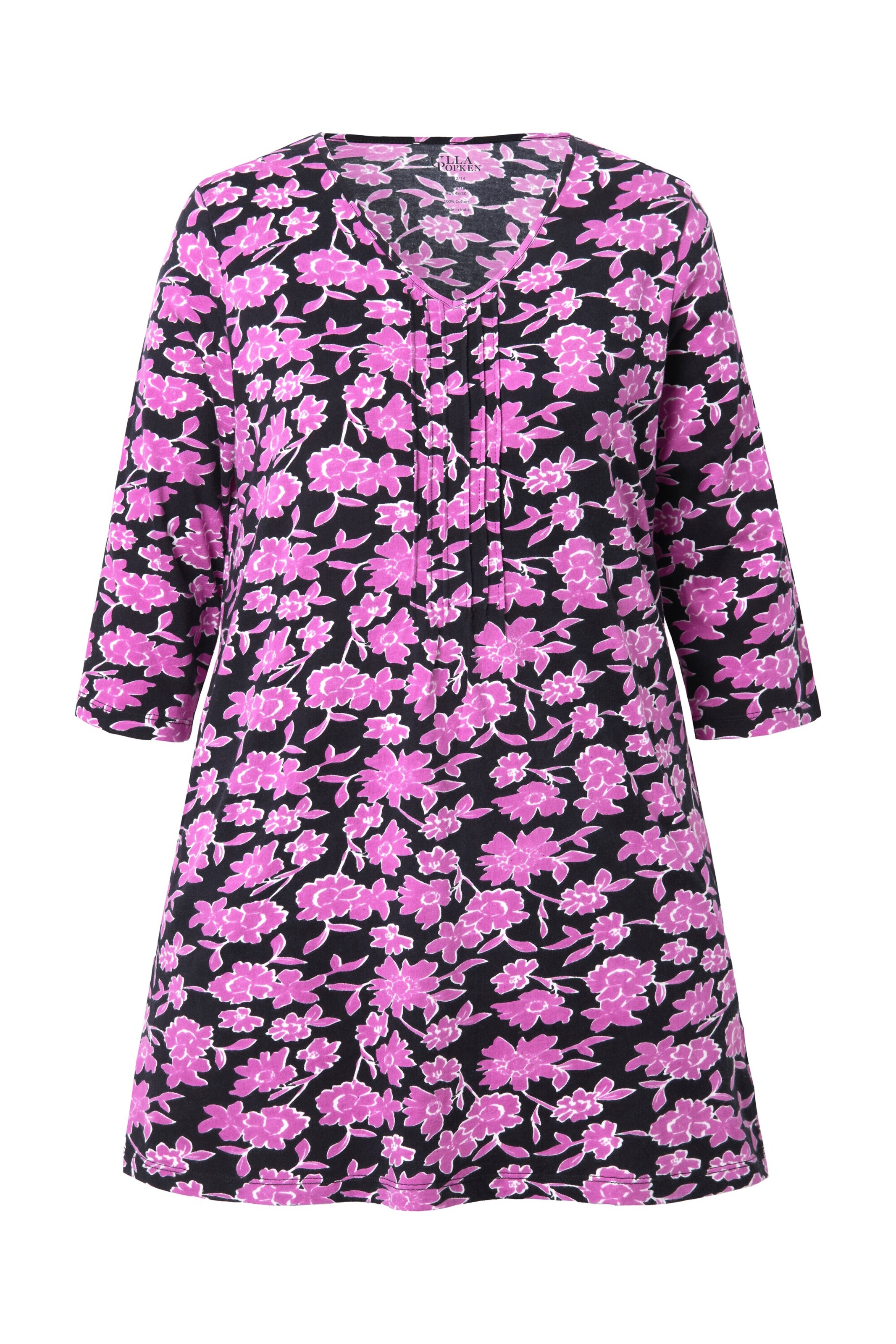 Ulla Popken Tunic in Black: front