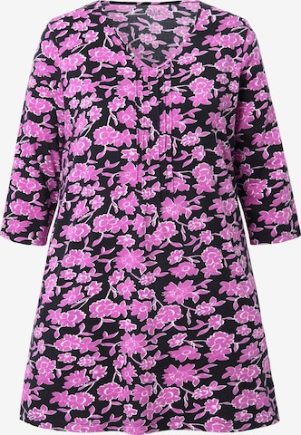 Ulla Popken Tuniek in Zwart: voorkant