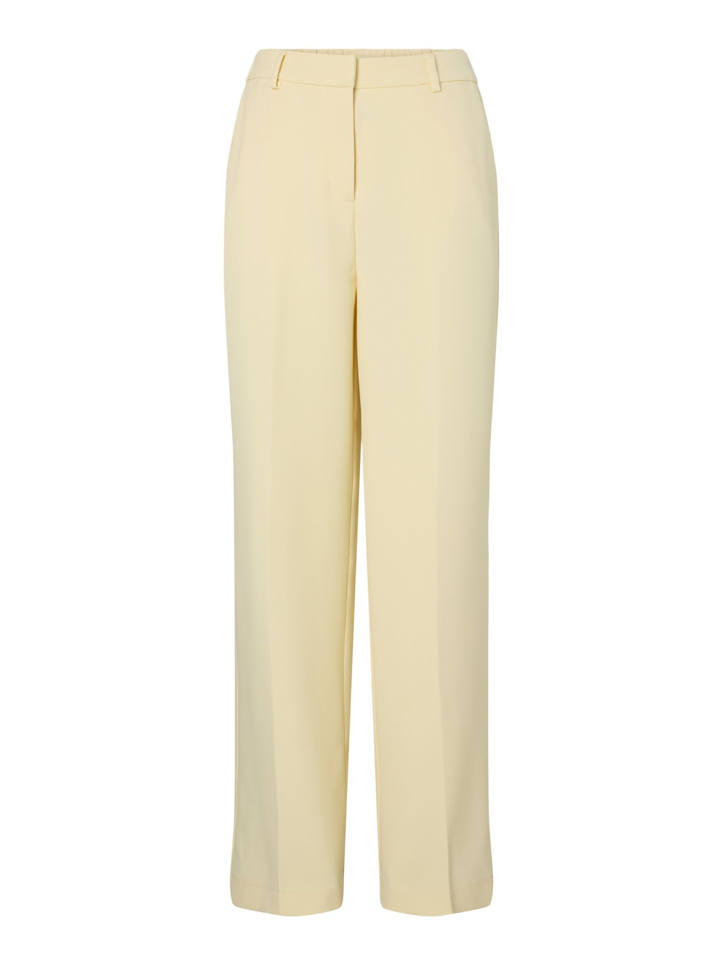 YAS Pants 'YASLikka' in Pastel yellow, Item view