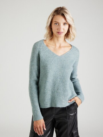 PIECES Sweater 'ELLEN' in Blue: front