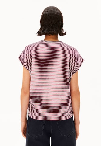 T-shirt ARMEDANGELS en rouge