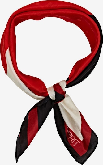 ESPRIT Tuch in pastellpink / rot / schwarz / weiß, Produktansicht