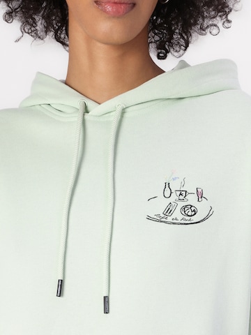 Sweat-shirt 'Karl Lagerfeld x Jorge Parra' Karl Lagerfeld en vert