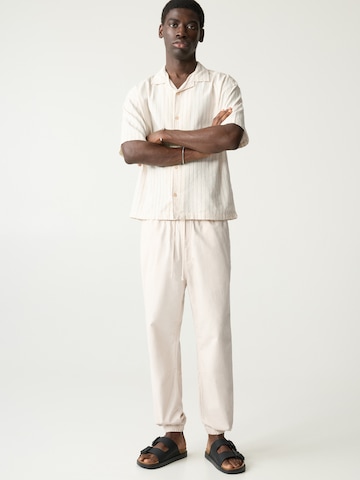 Effilé Pantalon Pull&Bear en beige