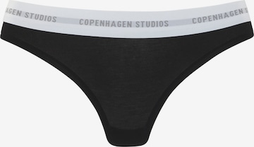 Copenhagen Studios Stringit värissä musta: etupuoli