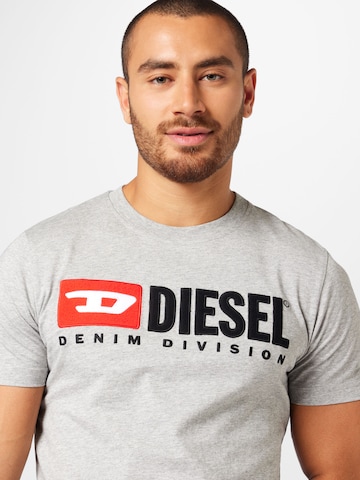 DIESEL T-Shirt 'Diegor' in Grau