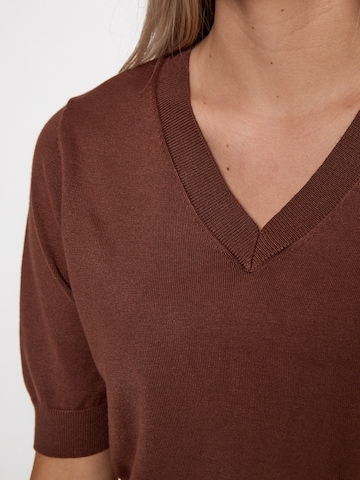 minus Top 'Milla' in Brown