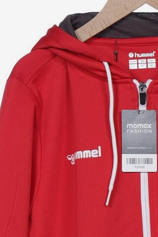 Hummel Sweatshirt & Zip-Up Hoodie in S in Red