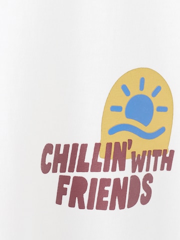 MANGO KIDS Shirt 'SKATE' in White