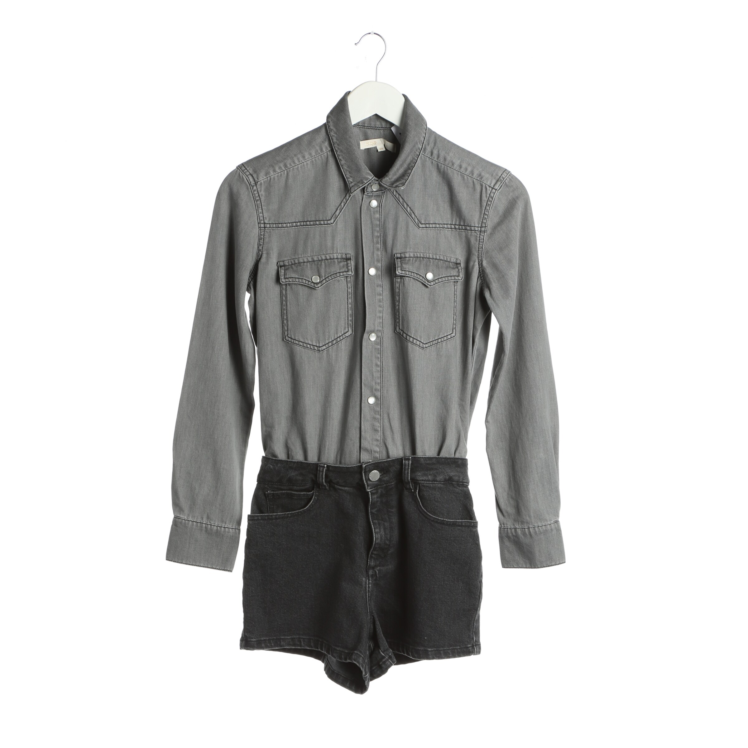 Maje Jumpsuit in XXS in Grey: front