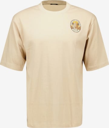 T-Shirt Deeluxe en beige : devant