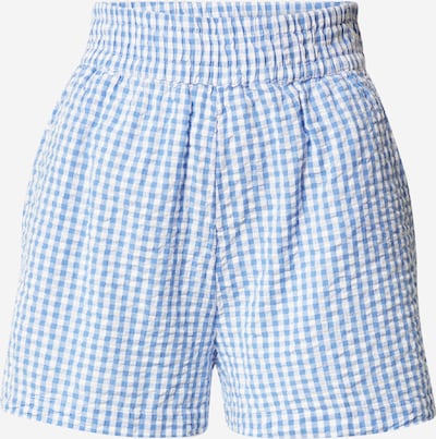 OVS Spodnie 'VICHY' w kolorze pastelowy niebieski / jasnoniebieski / białym, Podgląd produktu