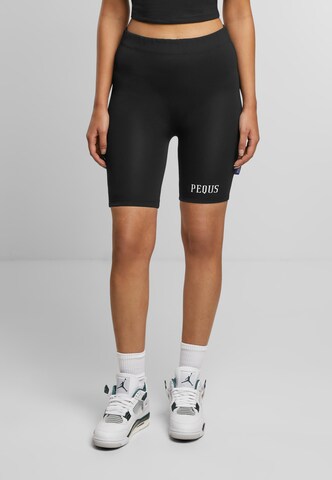 Pequs Skinny Leggings in Black: front