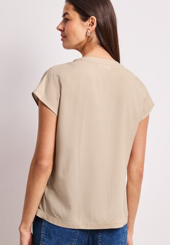 STREET ONE Bluse in Beige