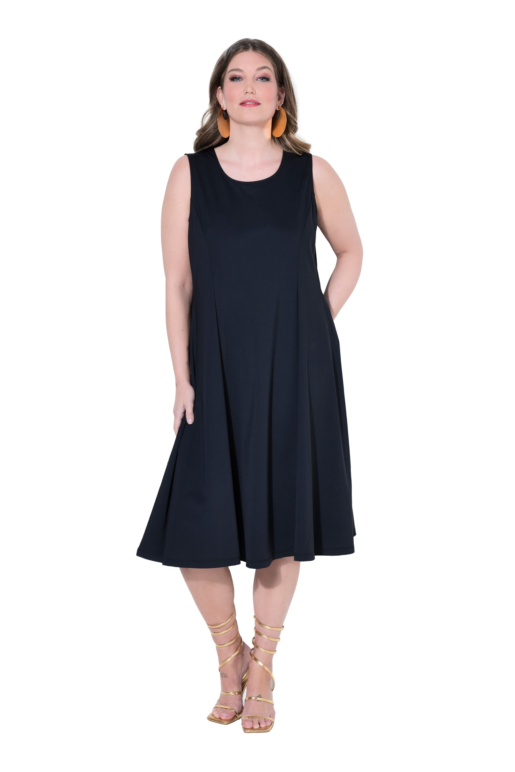 MIAMODA Dress in Black: front