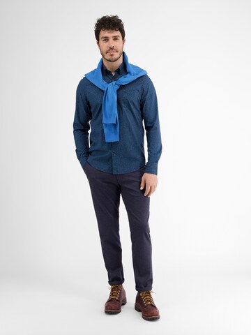 LERROS Regular fit Zakelijk overhemd in Blauw