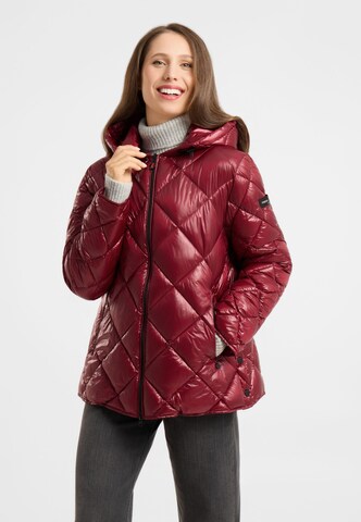 Frieda & Freddies Between-Season Jacket in Red: front
