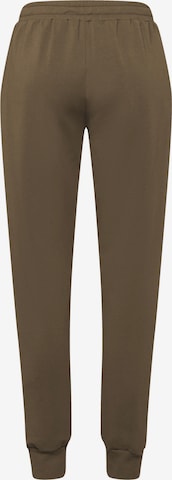 Regular Pantalon de sport Hanro en vert