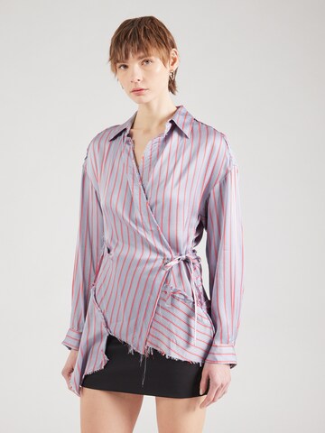 DIESEL Blouse 'C-RAZY' in Grey: front