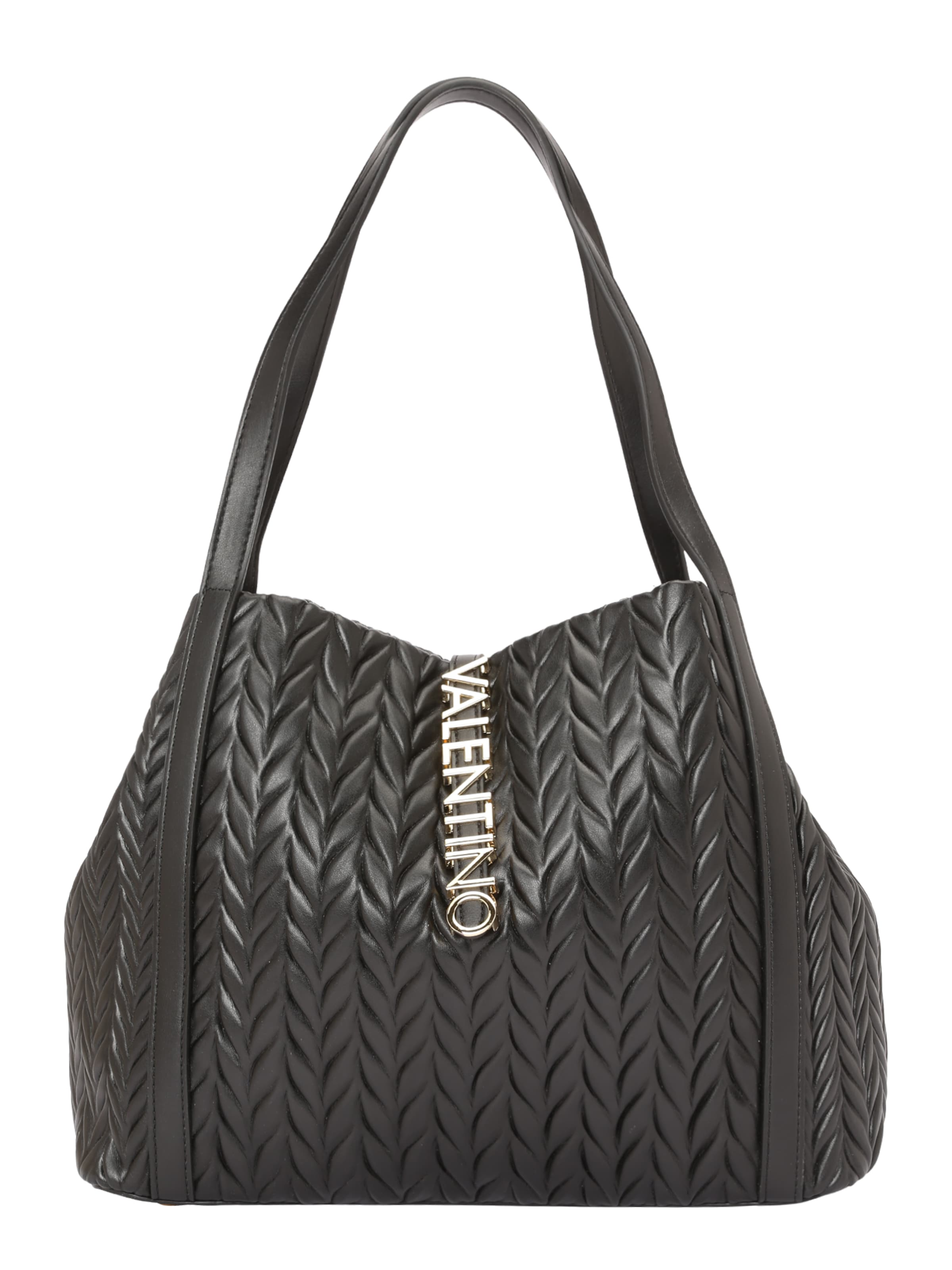 VALENTINO Μεγάλη τσάντα 'Fania' σε μαύρο: μπροστά