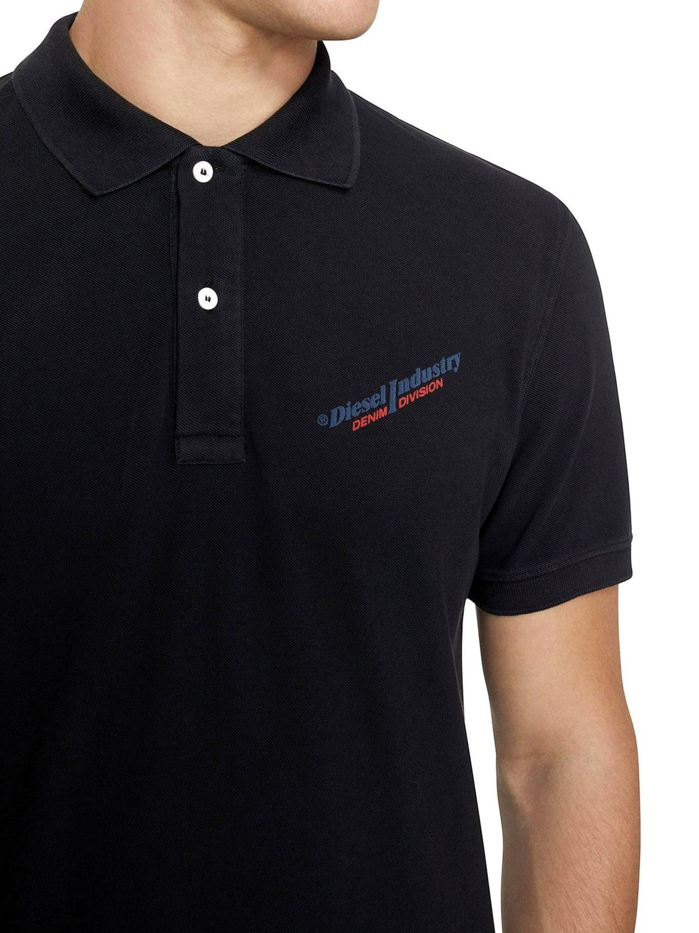 DIESEL Shirt 'T-SMITH-IND' in Black