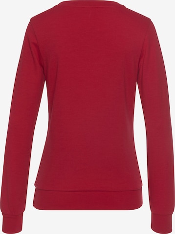 H.I.S Sweatshirt in Rot