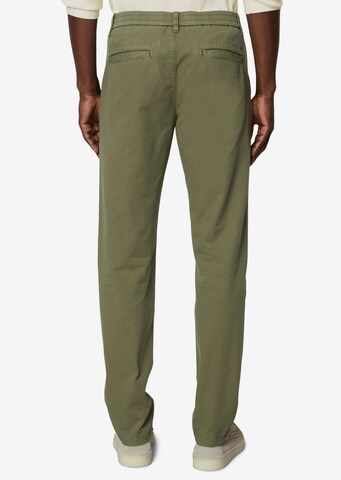Marc O'Polo Tapered Chino 'OSBY' in Groen