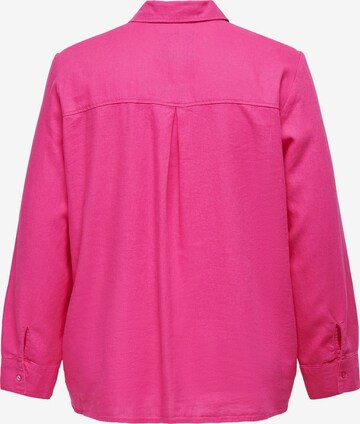 ONLY Carmakoma Bluse 'CARO' in Pink