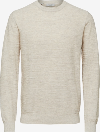 SELECTED HOMME Pullover in beige, Produktansicht