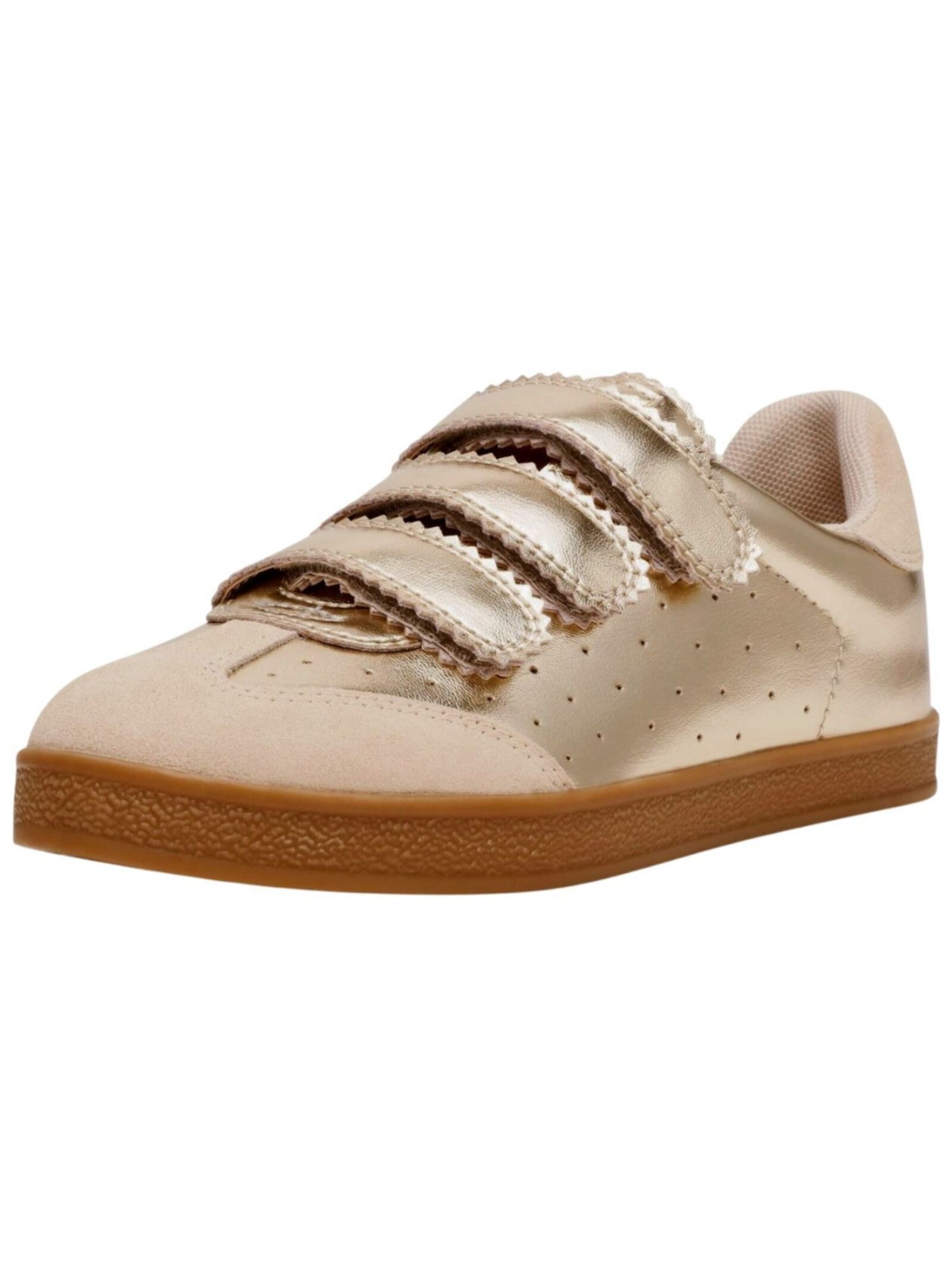 Sneaker bassa di STEVE MADDEN in oro: frontale