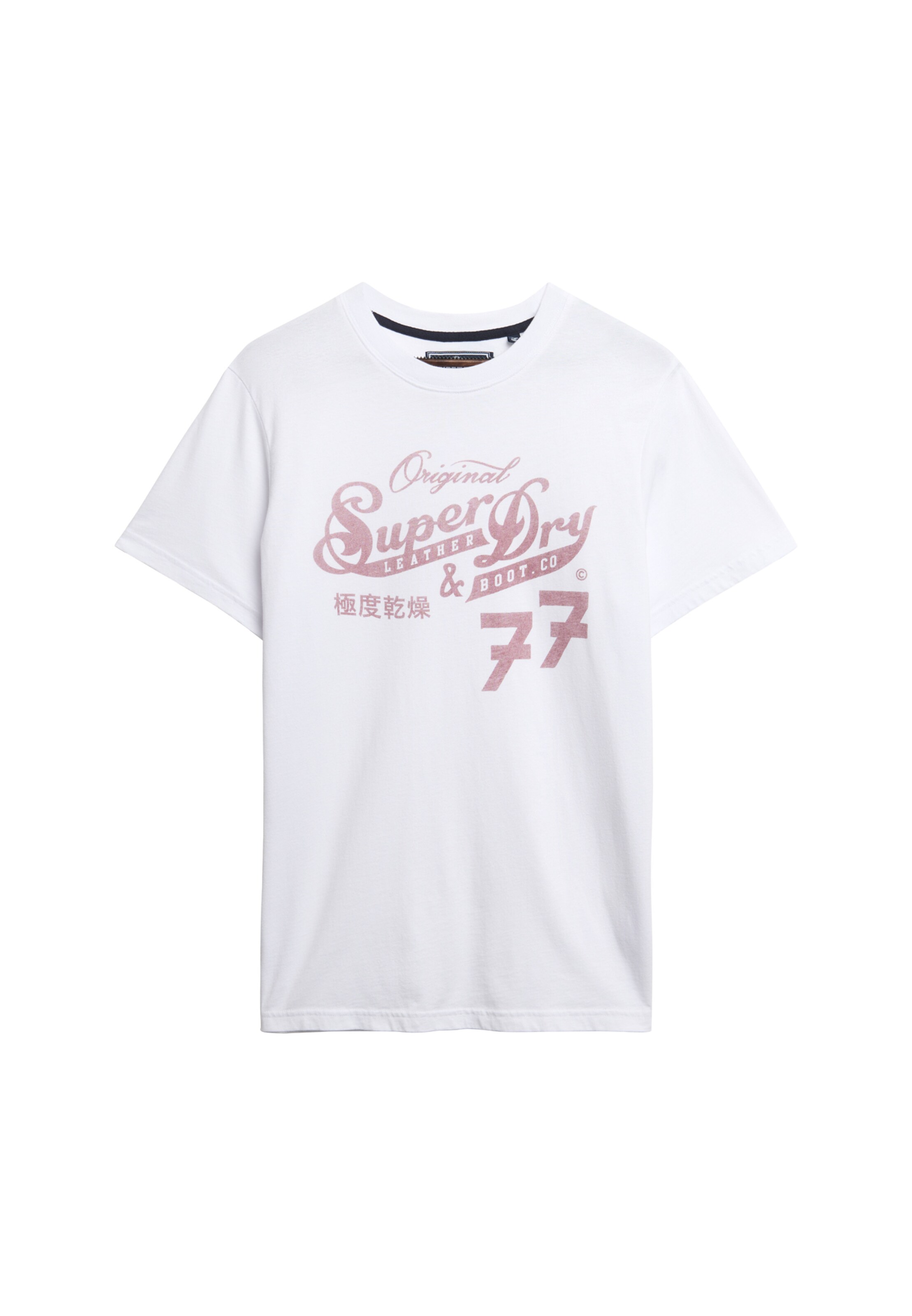 Superdry & Co Shirt in Wit: voorkant