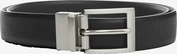 Ceinture 'Emili' MANGO MAN en noir : devant