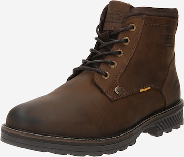 Bottines à lacets CAMEL ACTIVE en marron : devant