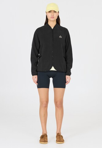 SOS Fleecejacke 'Hakuba' in Schwarz