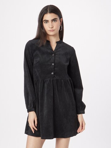 Robe-chemise 'Nicky' ABOUT YOU en noir : devant