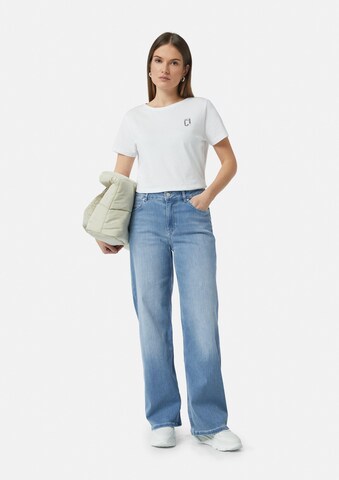 comma casual identity Wide leg Jeans in Blue