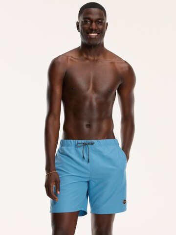 Shiwi Zwemshorts 'MIKE' in Blauw: voorkant