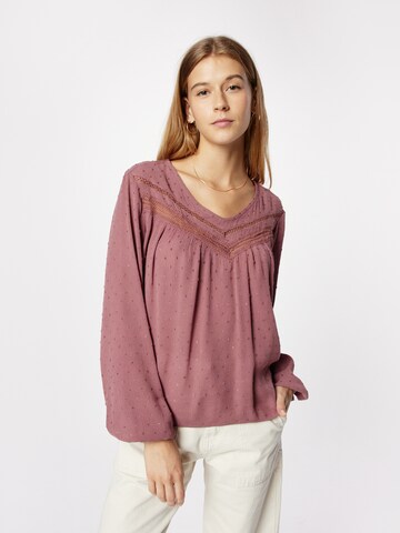 ABOUT YOU Blouse 'Jamie' in Pink: front