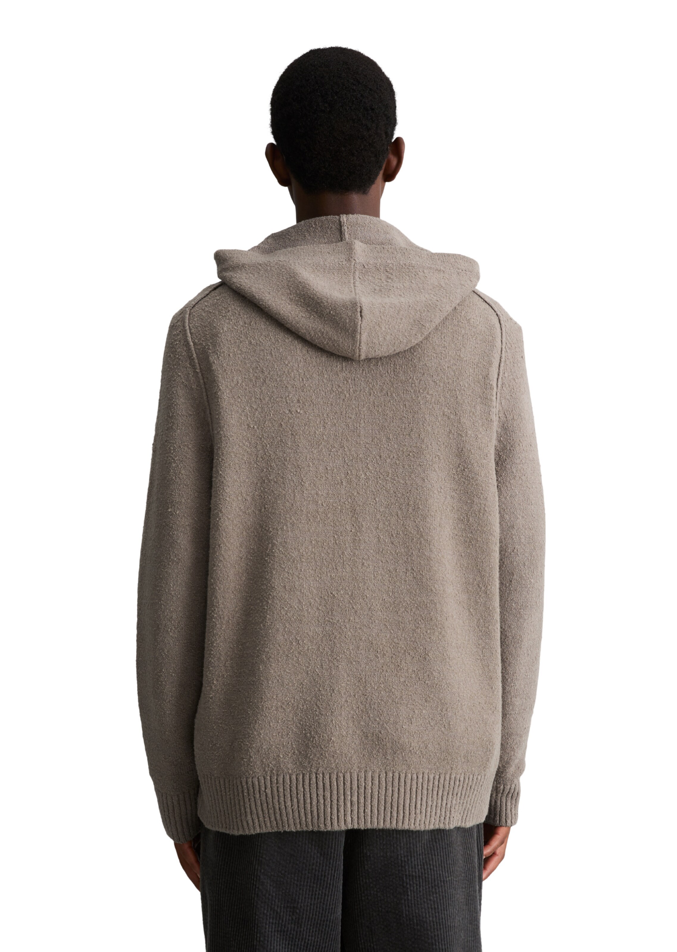Marc O'Polo DENIM Strickjacke in Braun: Rückseite