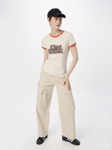 T-shirt King Louie en beige
