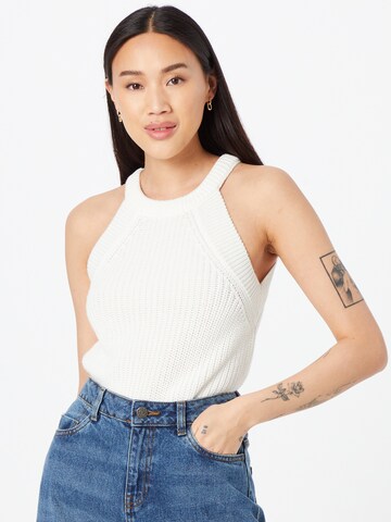 s.Oliver Knitted Top in White: front