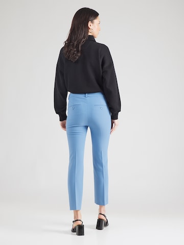 Weekend Max Mara Slimfit Hlače na rob 'RANA' | modra barva
