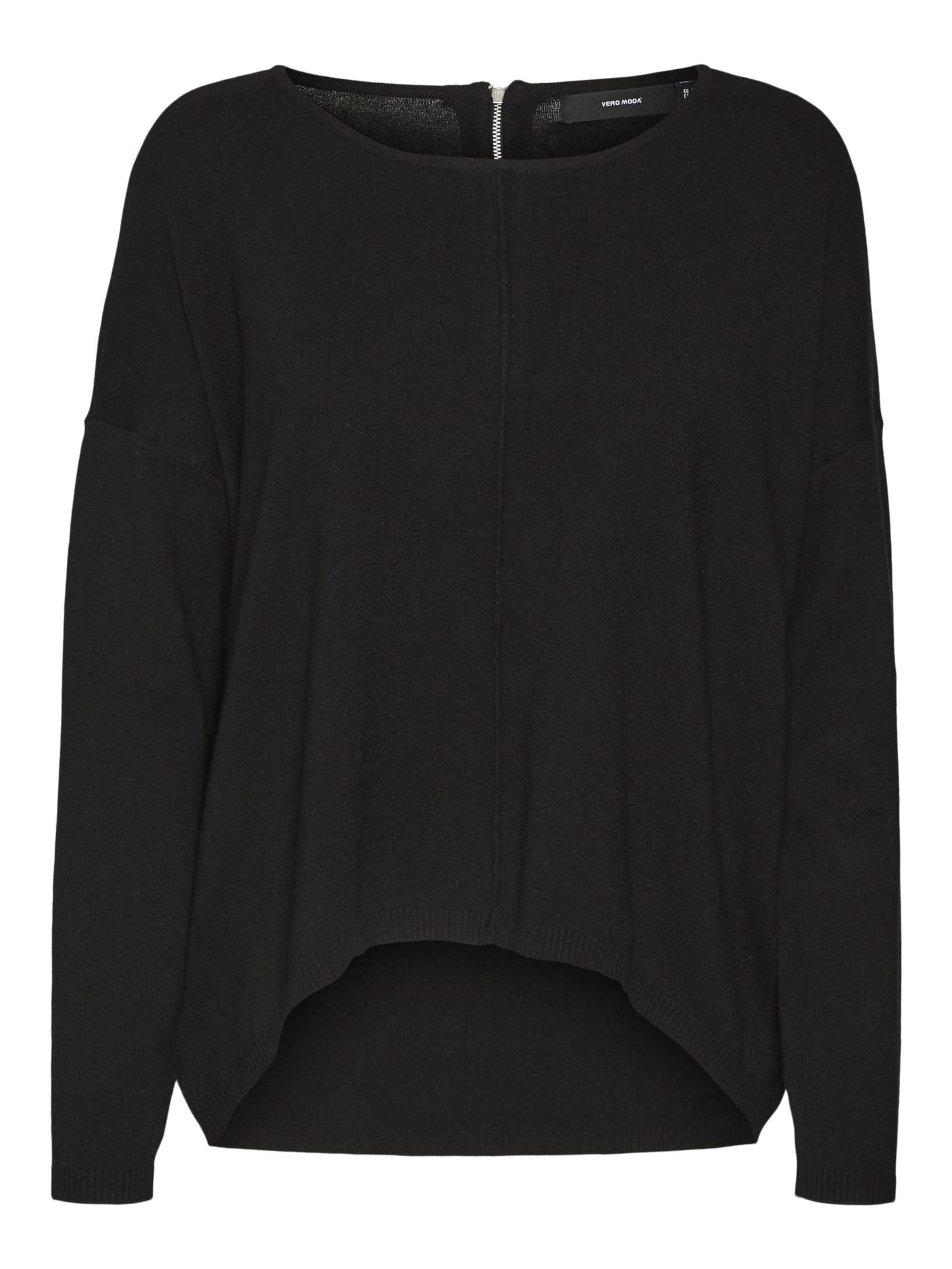 VERO MODA Свитер 'VMBREEZE' в Черный: спереди