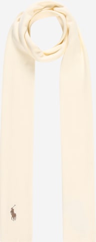 Écharpe Polo Ralph Lauren en beige : devant