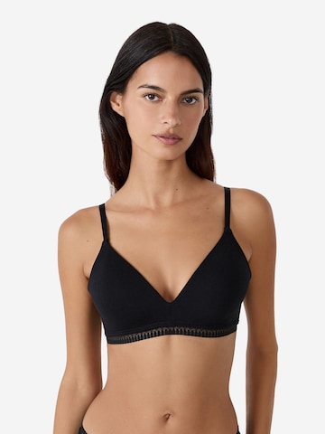 ETAM Triangle Bra 'Happily ' in Black