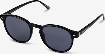 Kapten & Son Sunglasses 'Marais Large All Black' in Black: front