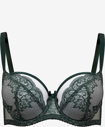 Vivisence Klassiek BH '1044' in Groen: voorkant