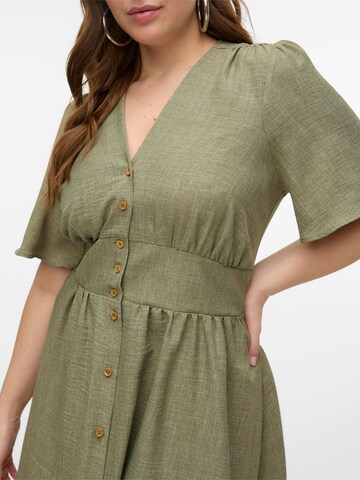 Vero Moda Curve Dress 'VMMelaney' in Green